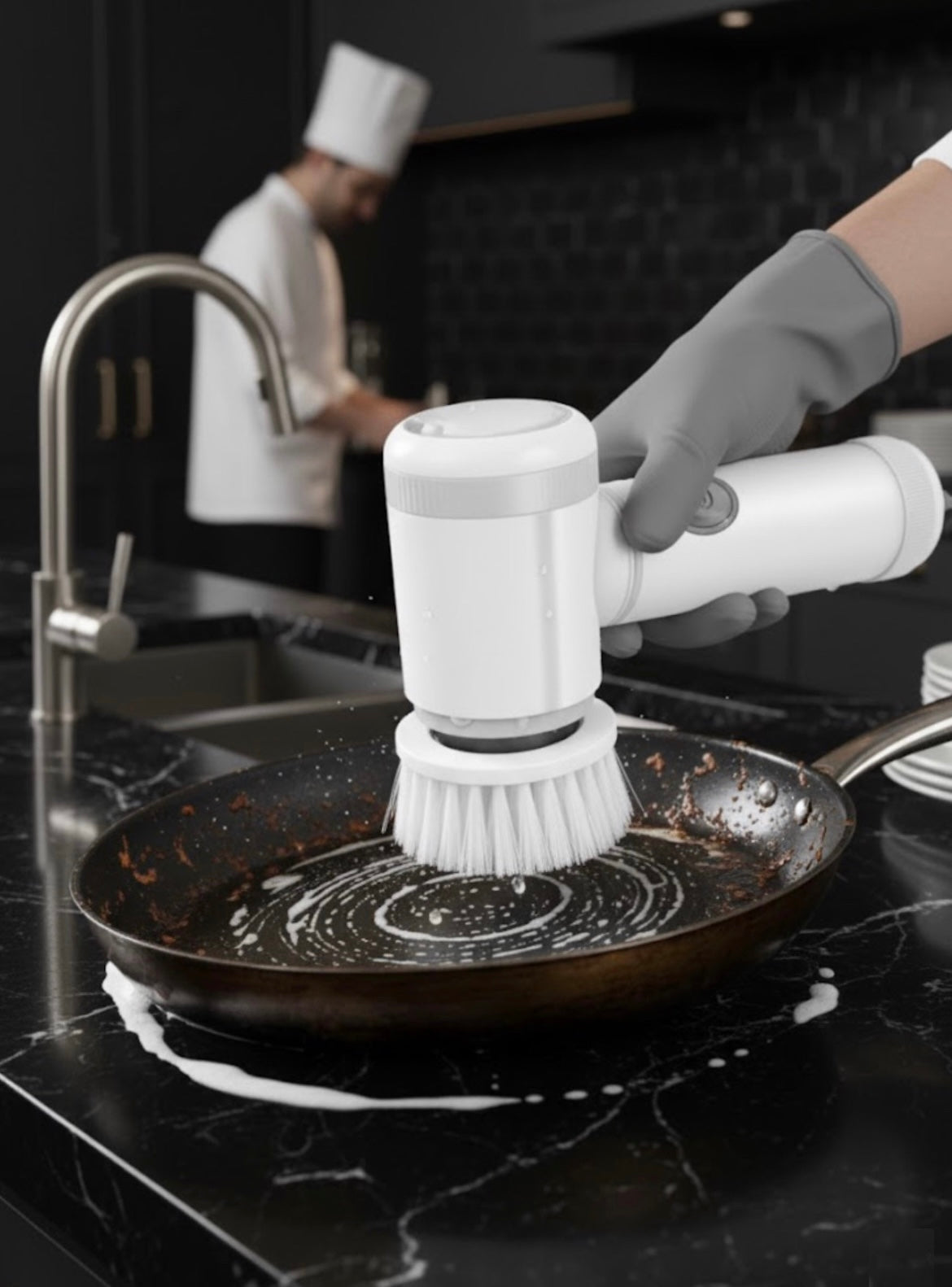 The Ultimate Scrub: Introducing the 'ForceClean' Power Brush
